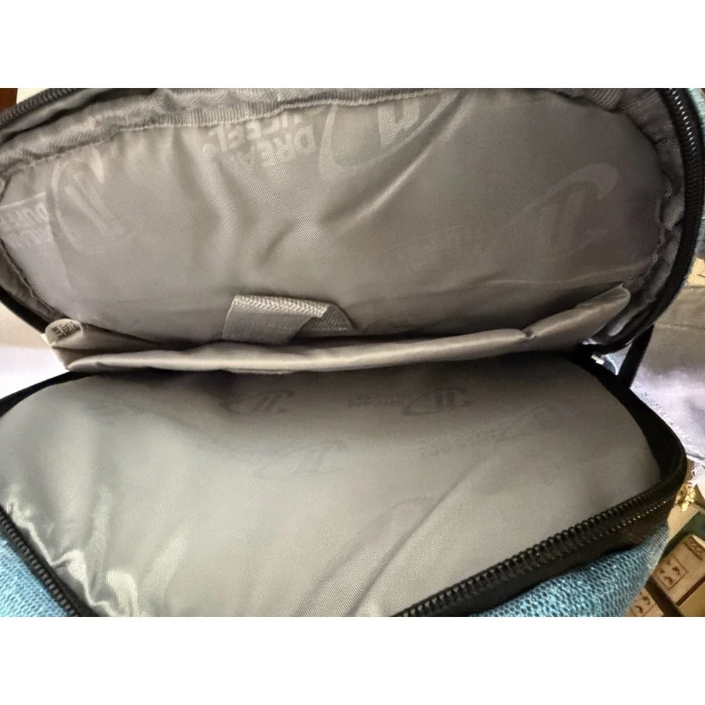 Dream Duffel Blue Glitter Backpack Cheer Dance Full Size